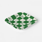 Assiettes En Carton Golf Par Tee (Angulaire)