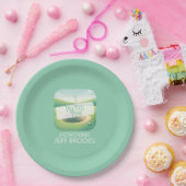 Assiettes En Carton Golf Thème Green Party (Fête)