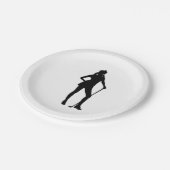 Assiettes En Carton Golfeuse (Angle)