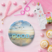 Assiettes En Carton Good Morning Blue Sky (Fête)