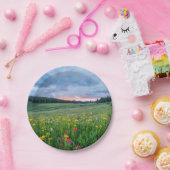 Assiettes En Carton Good Morning Meadow, (Fête)