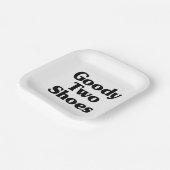 Assiettes En Carton Goody Two Chaussures (Angulaire)