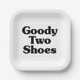 Assiettes En Carton Goody Two Chaussures