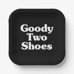 Assiettes En Carton Goody Two Chaussures