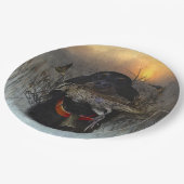 Assiettes En Carton Gordon Setter (Angle)