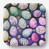 Assiettes En Carton Gorgeous Easter paper plates (Recto)