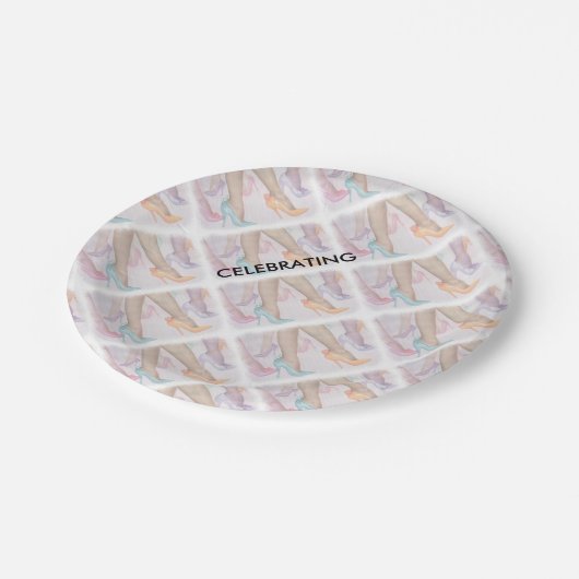 ASSIETTES EN CARTON GORGEUSES HAUTS-HAUTS (Angle)