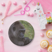 Assiettes En Carton Gorilla (Fête)