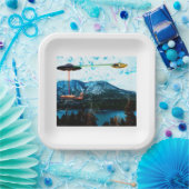 Assiettes En Carton Gotcha (Fête)