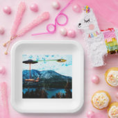 Assiettes En Carton Gotcha (Fête)