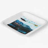 Assiettes En Carton Gotcha (Angulaire)