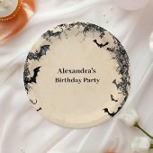 Assiettes En Carton Gothic Arch Midnight Birthday