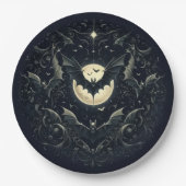 Assiettes En Carton Gothic Bats (Devant)