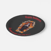 Assiettes En Carton 🧛  ♂️ Gothique Vampire Halloween Plaque en papie (Angle)