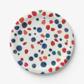 Assiettes En Carton Goût de plat d'été (Devant)