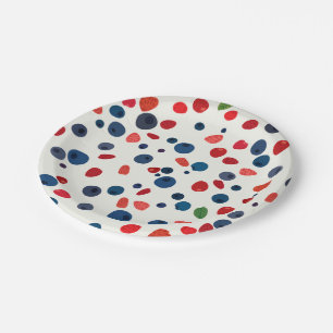 Assiettes En Carton Goût de plat d'été