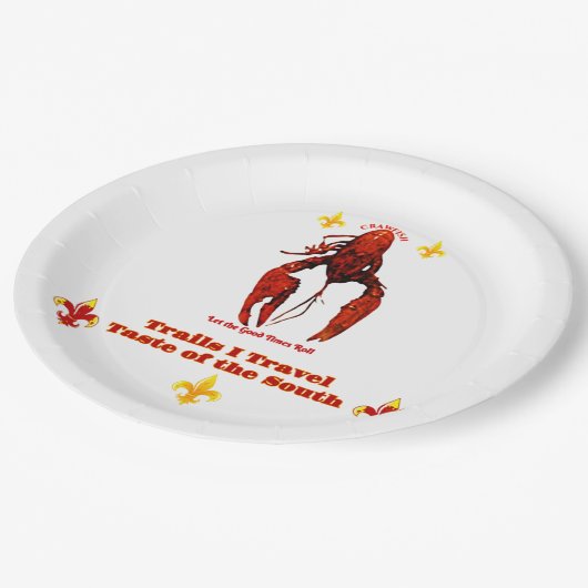 Assiettes En Carton Goût du Sud (Angle)