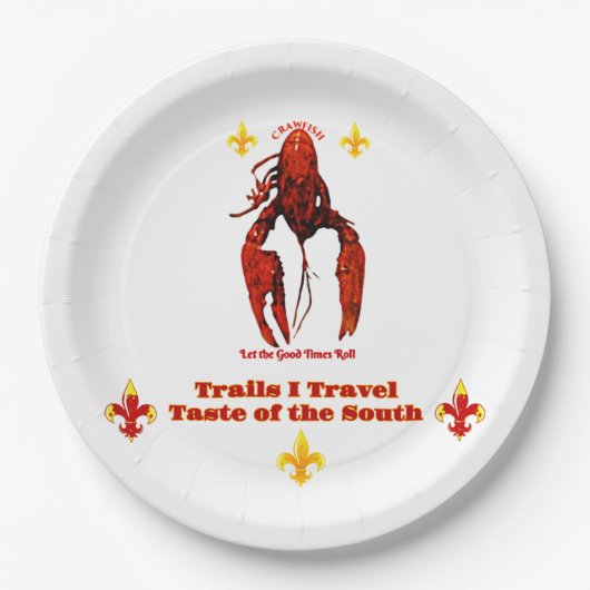 Assiettes En Carton Goût du Sud (Devant)