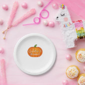 Assiettes En Carton Grâces et bienheureux - Chute Citrouille Thanksgiv (Fête)