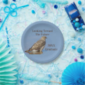 Assiettes En Carton Graduate Future Déterminé Hawk Photo Graduation (Fête)