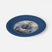 Assiettes En Carton Graduate Photo Bold Script Graduation Party (Angle)