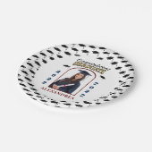 Assiettes En Carton Graduate Photo Graduation Félicitations sur mesure (Angle)