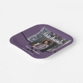 Assiettes En Carton Graduate Purple Amethyst Graduate (Angulaire)