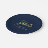 Assiettes En Carton Graduation 2025 Script Grad Party (Angle)