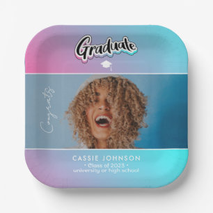 Assiettes En Carton Graduation announcement