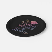 Assiettes En Carton Graduation Girly Chic élégant Rainbow Parties scin (Angle)