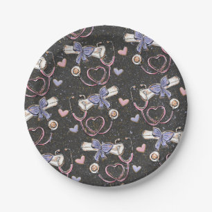 Assiettes En Carton Graduation Médicale