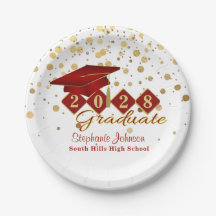 Graduation Party Red & Gold 20XX