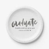 Assiettes En Carton Graduation personnalisée (Devant)