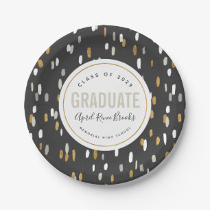 Assiettes En Carton Graduation personnalisée Shimmer
