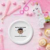 Assiettes En Carton Graduation Smart Cookie Drôle (Fête)
