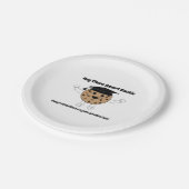 Assiettes En Carton Graduation Smart Cookie Drôle (Angle)