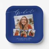 Assiettes En Carton Graduel minimaliste photo Grad Party (Recto)