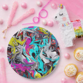 Assiettes En Carton Graffiti (Fête)