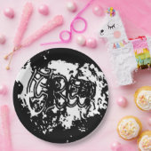 Assiettes En Carton Graffiti Creep (Fête)