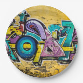 Assiettes En Carton Graffiti, Grundarfjordur, Islande (Devant)