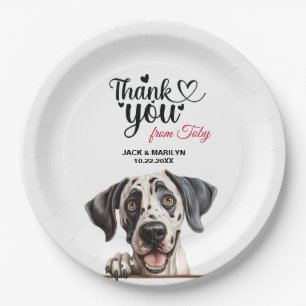 Assiettes En Carton Grand Dane Mariage Merci