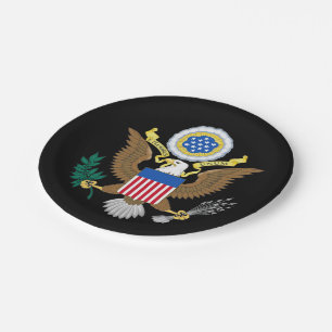 Assiettes En Carton Grand joint des Etats-Unis