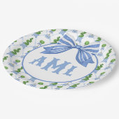 Assiettes En Carton Grand-millénaire Chinoiserie Monogram Topiary (Angle)