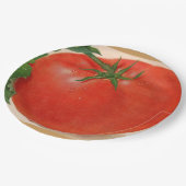 Assiettes En Carton grande tomate juteuse BIG (Angle)