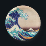 Assiettes En Carton Grande vague au large de Kanagawa japonais Vintage<br><div class="desc">Katsushika Hokusai The Great Wave Off Kanagawa (1830) The Great Wave off Kanagawa, également connu sous le nom de The Great Wave ou simplement The Wave, est une version en ukiyo-e de l'artiste japonais Hokusai, publiée entre 1830 et 1833 à la fin de la période Edo comme première impression dans...</div>