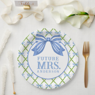 Assiettes En Carton Grandmillennial Topiary Future Mrs