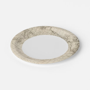 Assiettes En Carton Graphique du monde