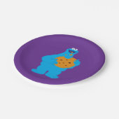 Assiettes En Carton Graphique Monstre Cookie (Angle)