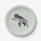 Assiettes En Carton Graphisme - CHIEN CHAUD - FROMAGE - Faune - Nature (Devant)