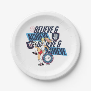 Assiettes En Carton Graphisme du Club de Football LOONEY TUNES™ de Lol
